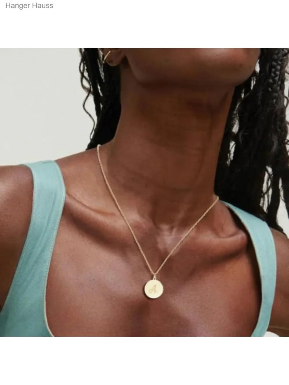 18K Gold Plated Layered Necklace Set 3Pc Stackable Heart Pendant